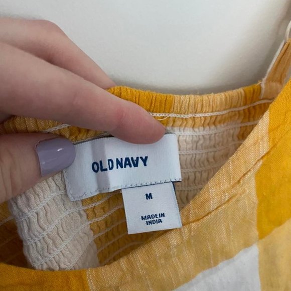 Lined Midi Cotton-blend Dress - Picture 4 of 5